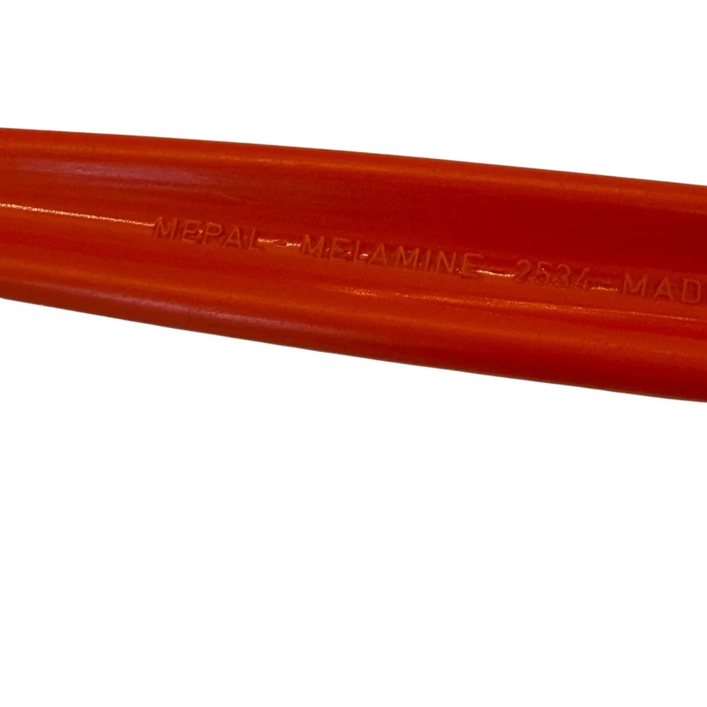 VTG Rosti Mepal‎ 2534 Salad Fork Server Denmark Red Excellent MCM Melamine 11.5
